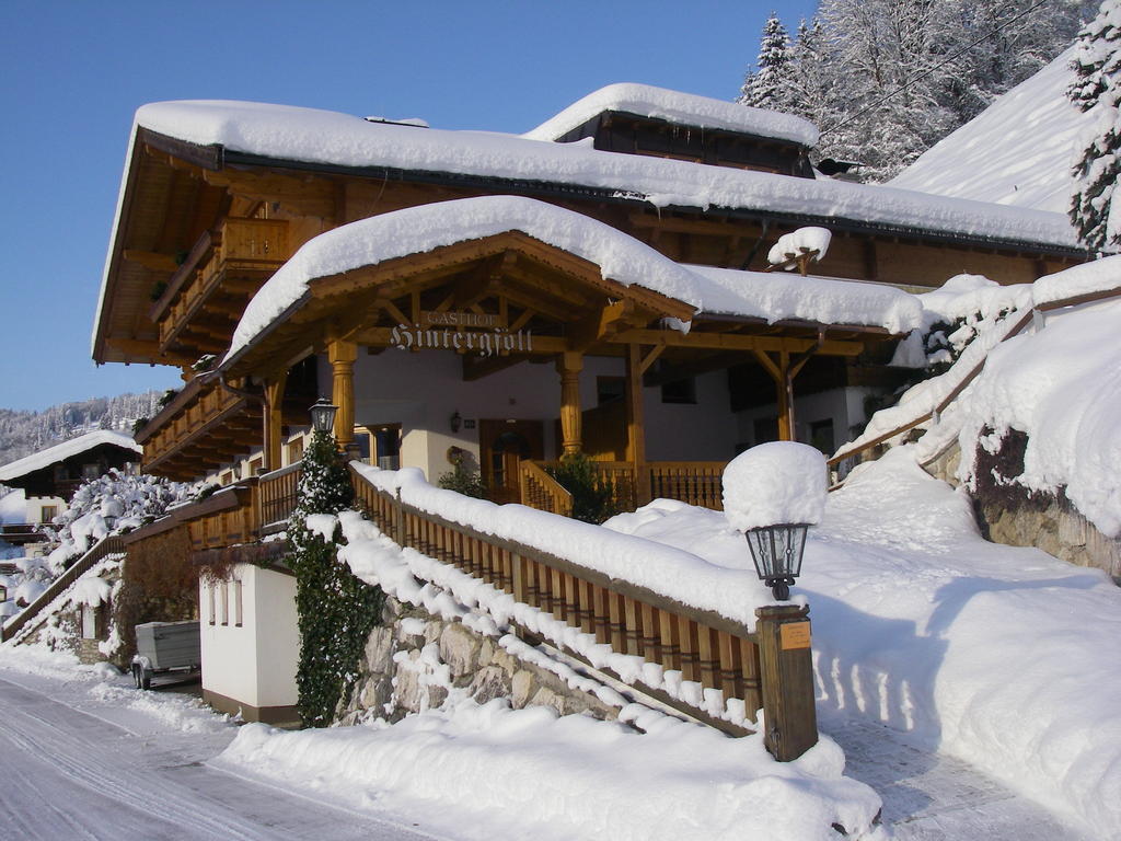 Berggasthof Hintergfoell Unken Luaran gambar